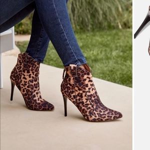 Leopard Booties
